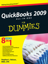 QuickBooks 2009 All-in-One For Dummies® (eBook)